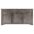 Rustika Rowe -  Sideboard Grey 160x40x80 cm Solid Mango Wood